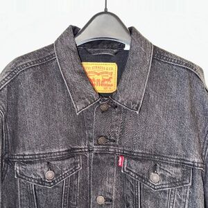 Levi's Trucker Jacket - Black/Gray - XL